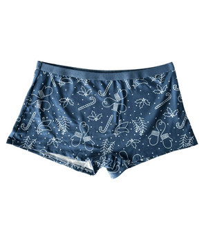Knotty Winter Wonderland Boy Shorts