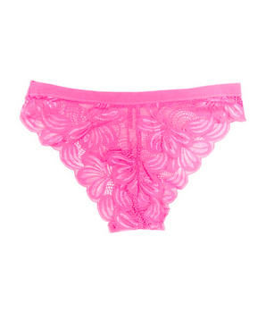 Knotty Magenta Soft-Lace Cheeky