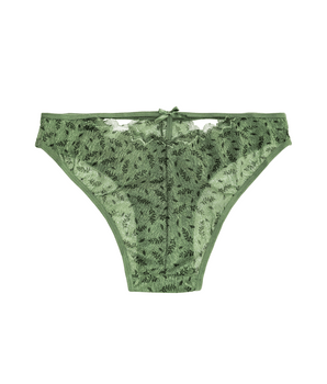 Knotty Sage High-Cut Cheeky