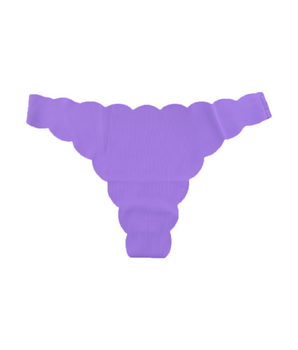 Knotty Seamless Amethyst Thong