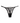 Knotty Silver Petal Garden Thong
