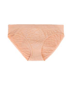 Knotty Nude Zebra Seamless Brief